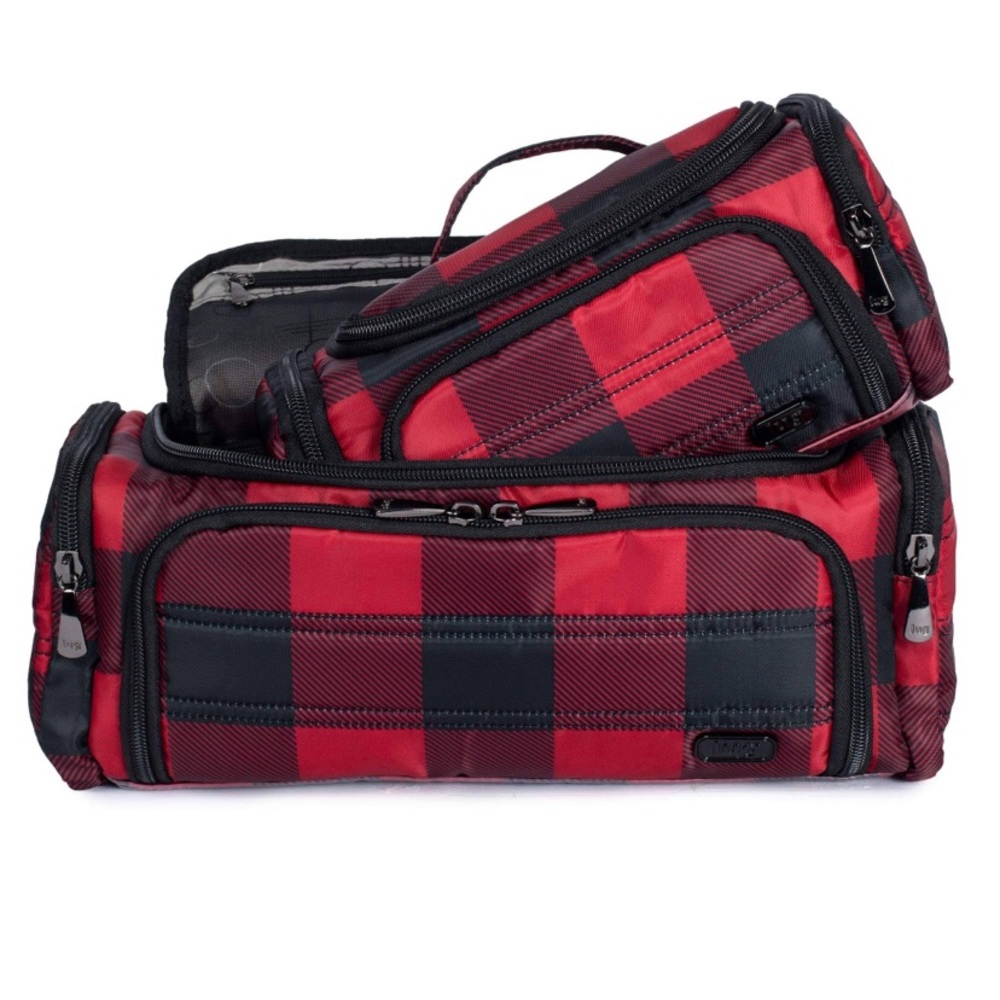 Trolley Cosmetic Travel Case Duo Set